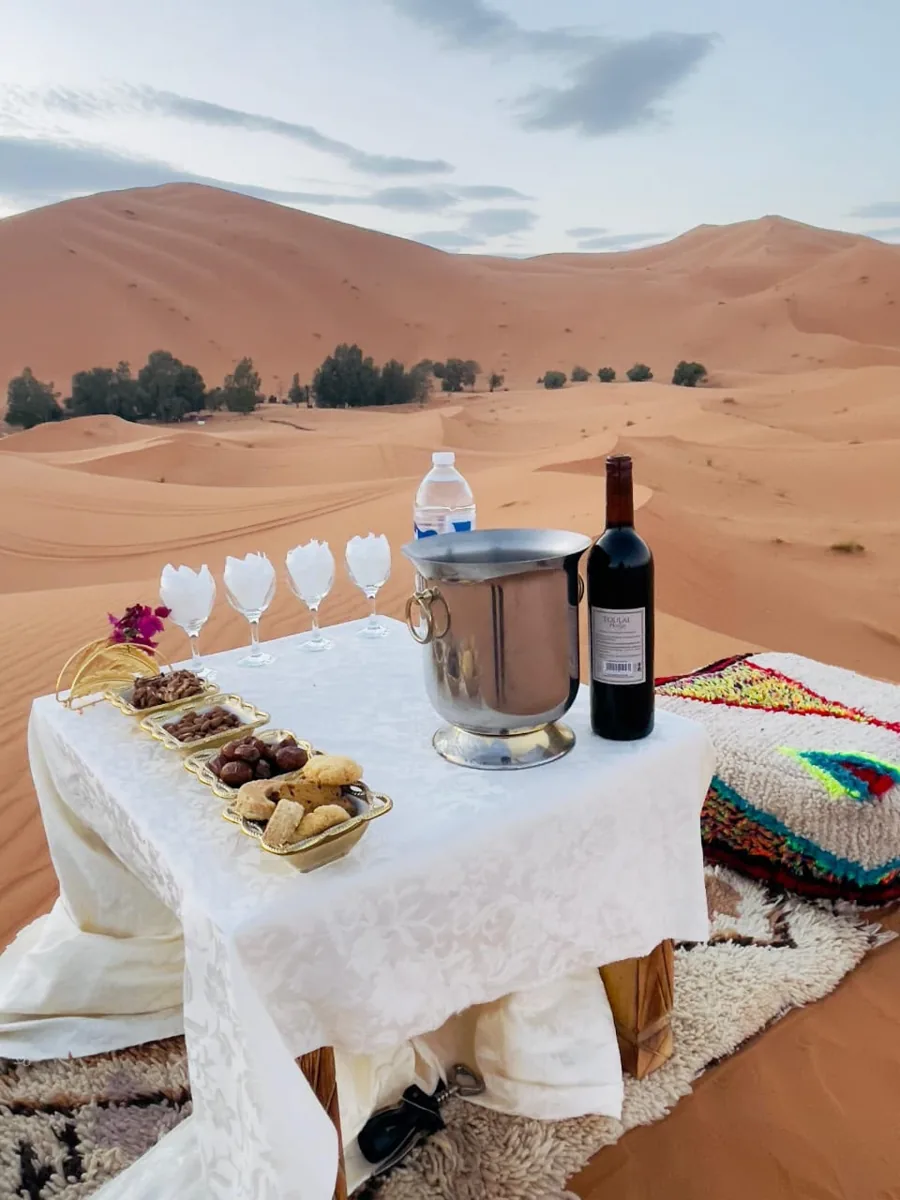 Private Desert Dinner in Merzouga